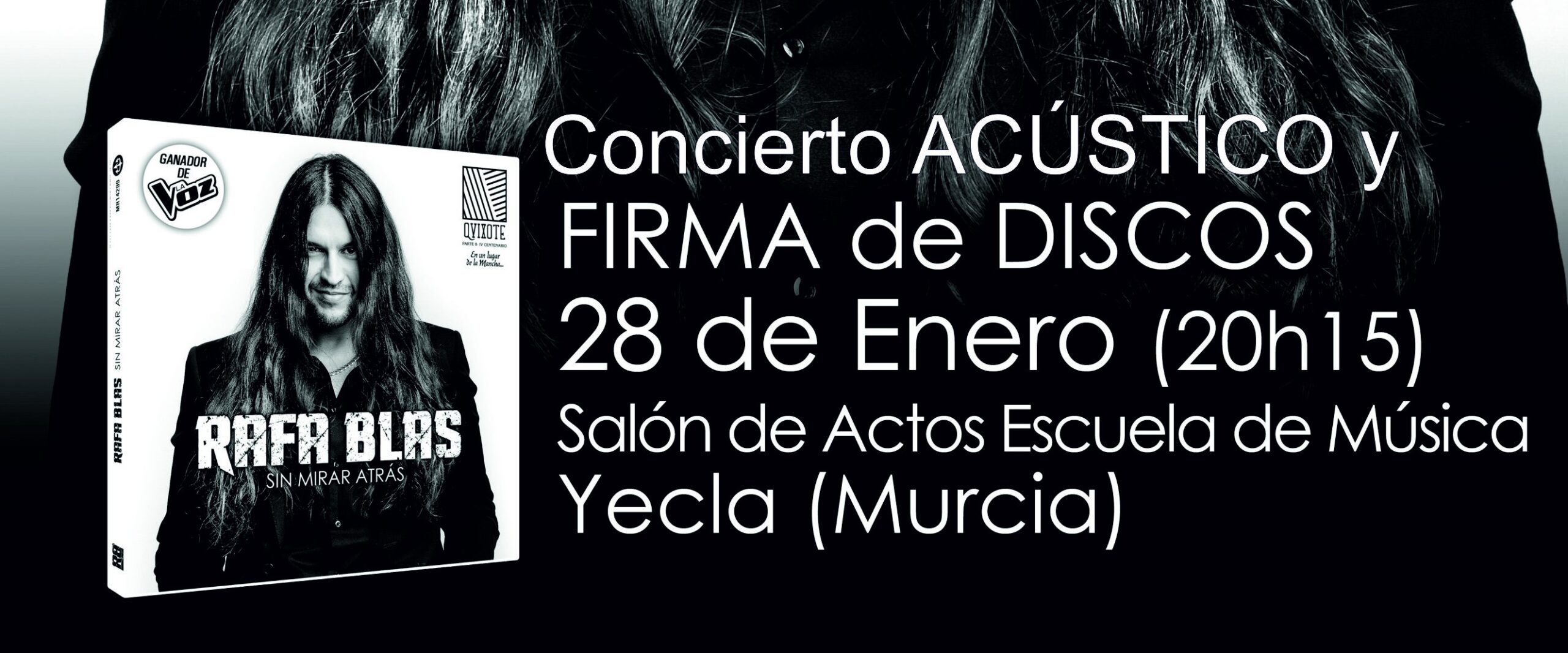 Presentación «Sin mirar atrás» de Rafa Blas