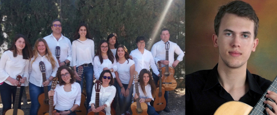Sábado 2 de junio Tomás García Vázquez y la Orquesta de Guitarras de la Escuela de Música de Yecla en el XVI Ciclo «Aula de Conciertos»