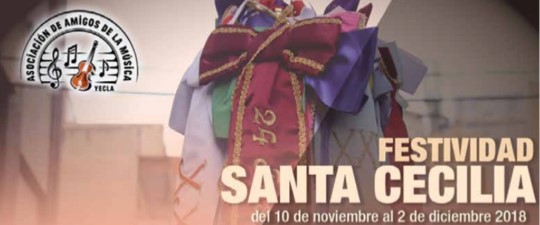 PROGRAMA DE ACTOS – FESTIVIDAD DE SANTA CECILIA 2018