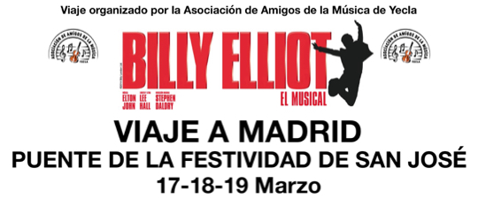 VIAJA A MADRID CON LA AAMY PARA ASISTIR AL MUSICAL «BILLY ELLIOT»