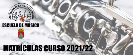 MATRÍCULAS CURSO 2021-2022 ALUMNOS/AS QUE ACTUALMENTE CURSAN ESTUDIOS EN LA ESCUELA DE MÚSICA