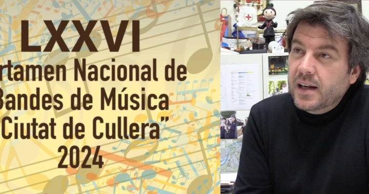 Entrevista a Ángel Hernández Azorín (director BSAAMY), con motivo del LXXVI Certamen Nacional de Bandas de Música “Ciutat de Cullera”