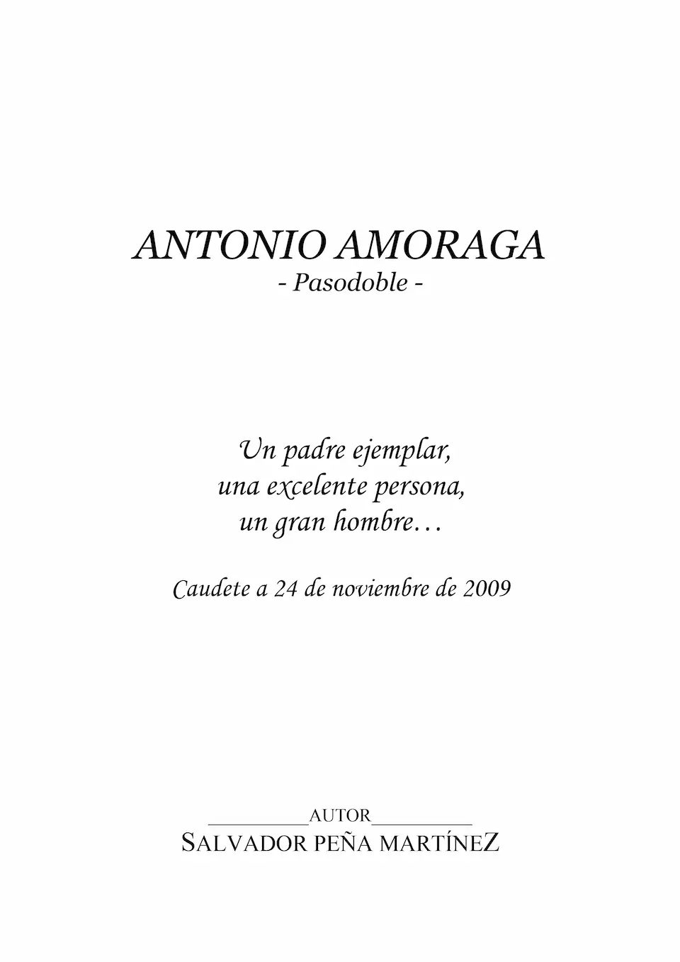 Antonio Amoraga