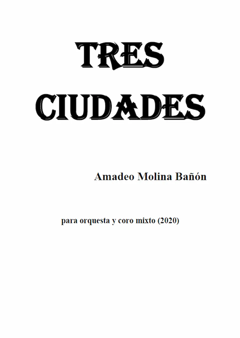Portada Tres Ciudades