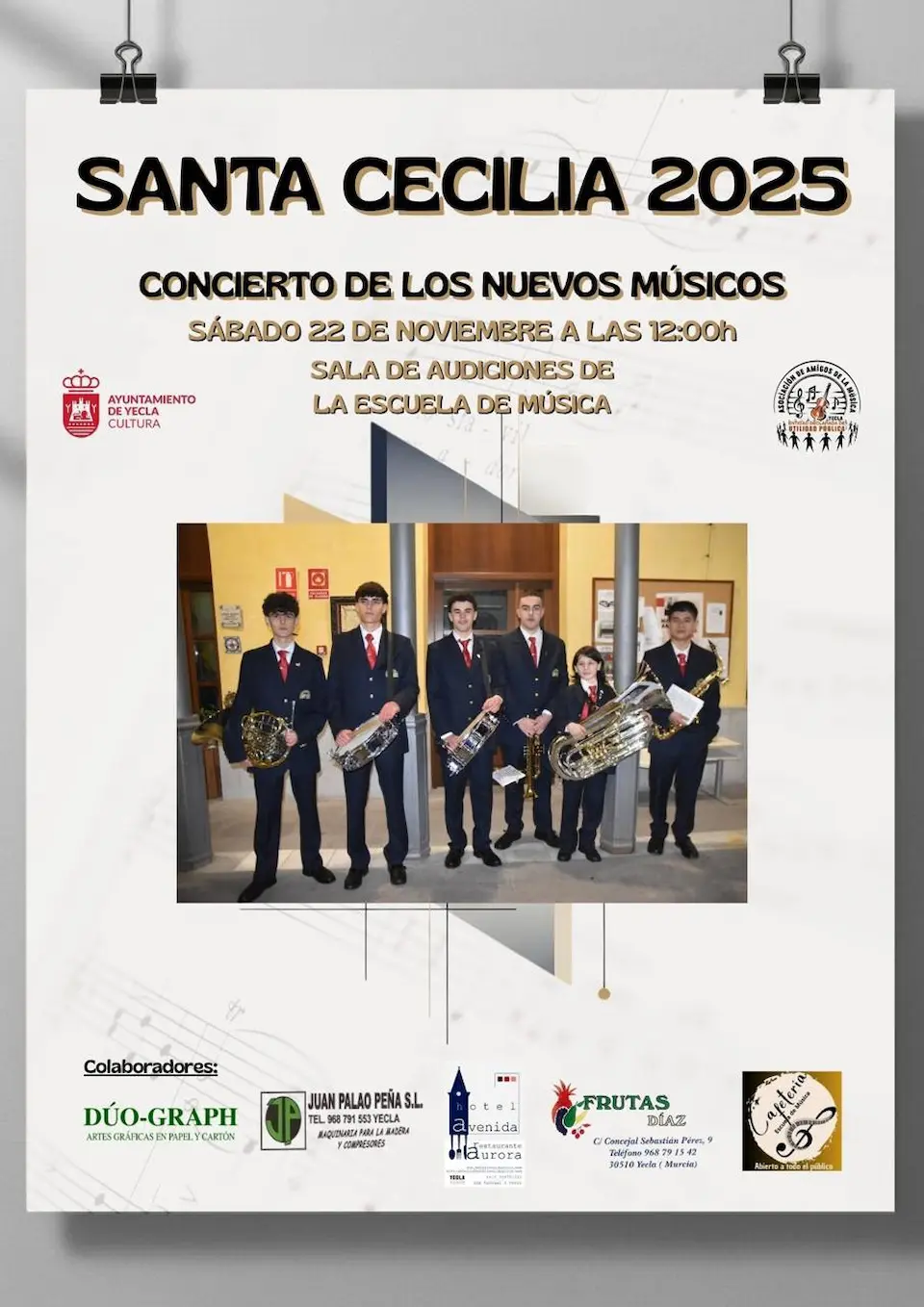 Concierto Nuevos Músicos,redes
