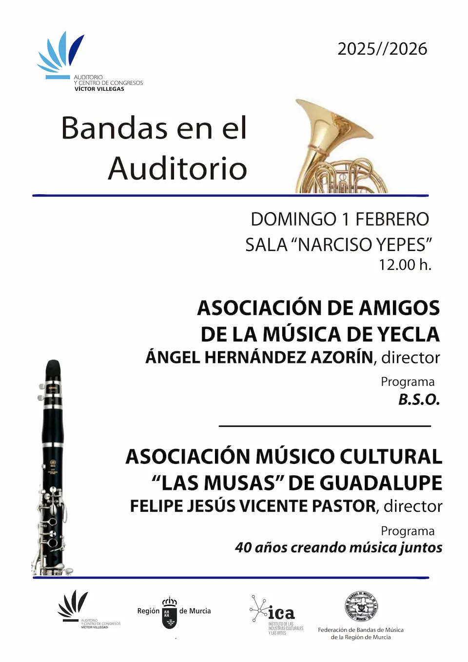 Ciclo “Bandas en el Auditorio”