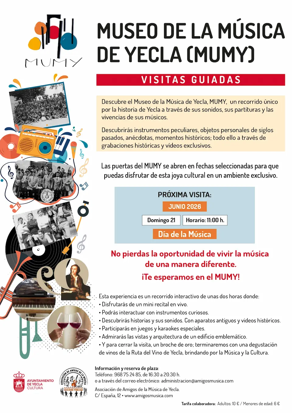 21 junio visita