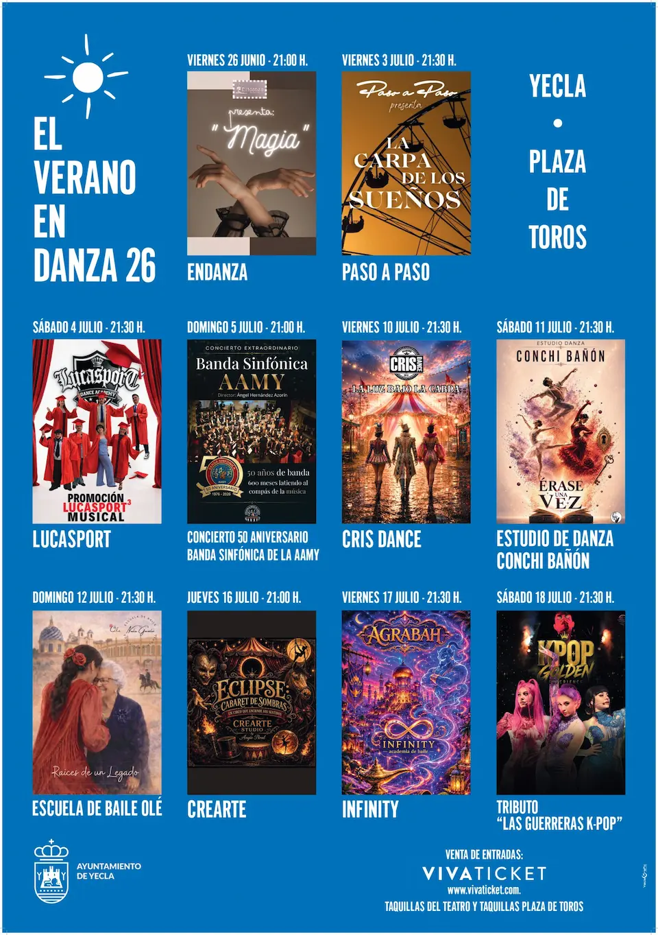 Verano en danza 2026