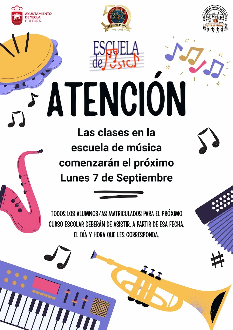 Comienzo clases 2026